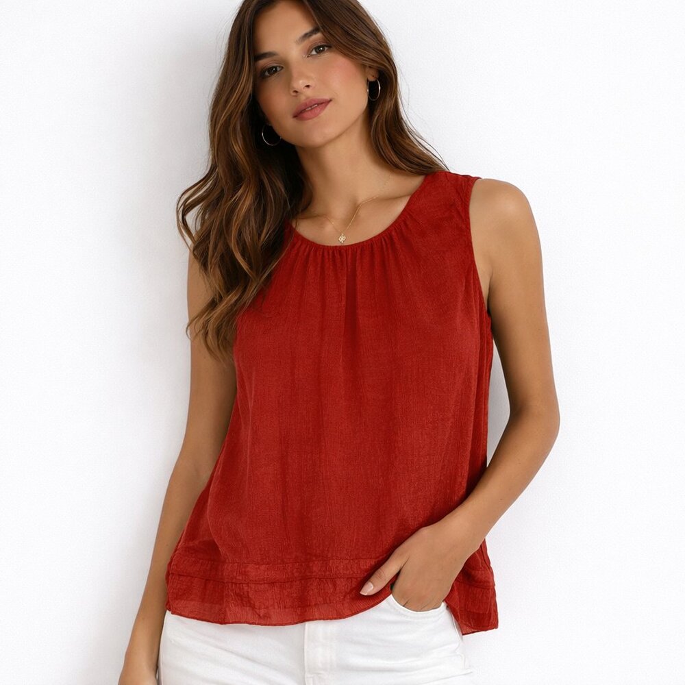 Coldwater Creek Shell Top Plus Size PM